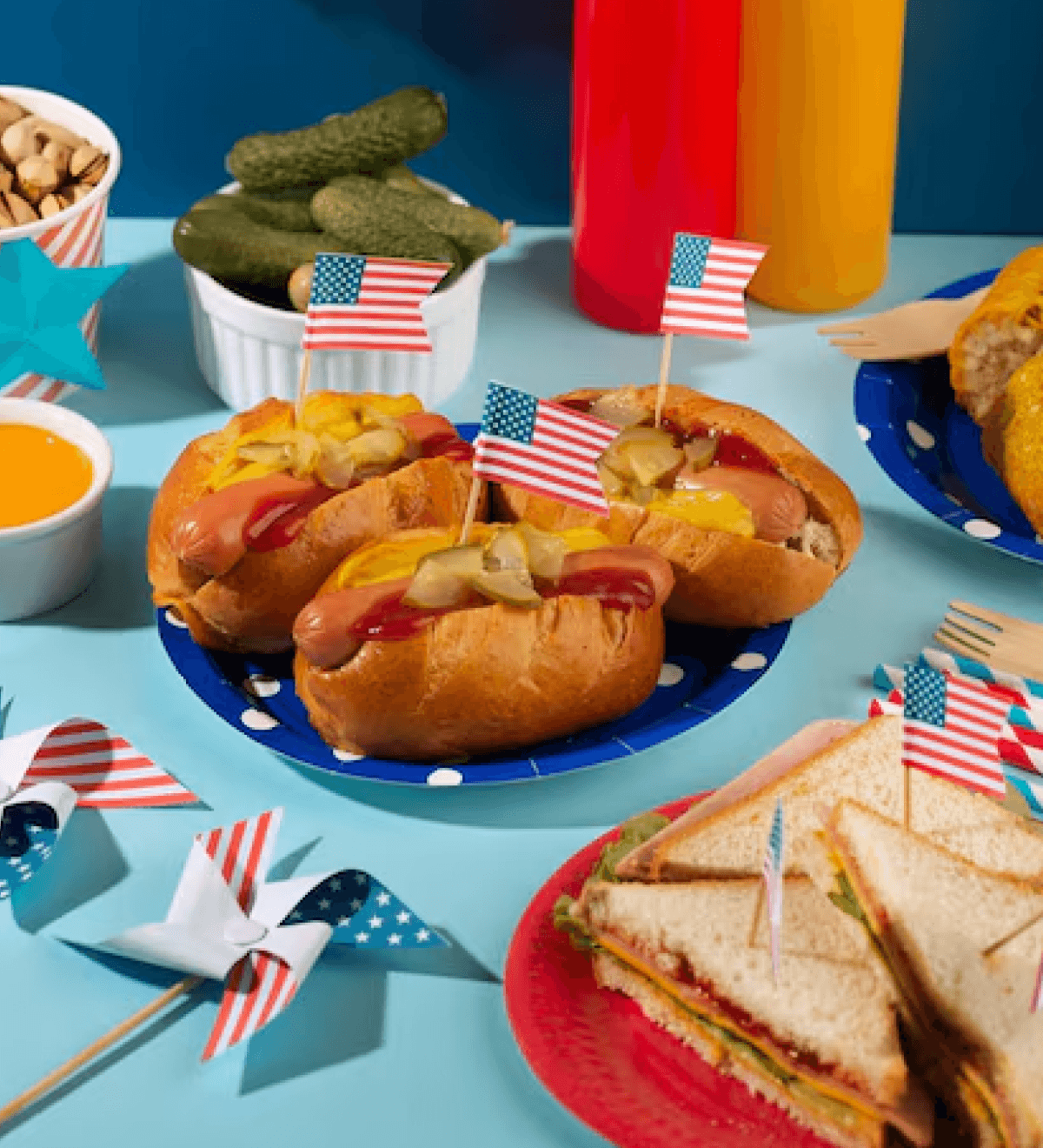 Columbus day menu
