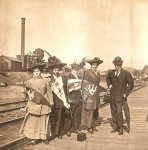 Tourists visiting Hendersonville, NC